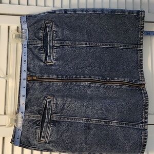 Old Navy Dark Blue Denim Skirt